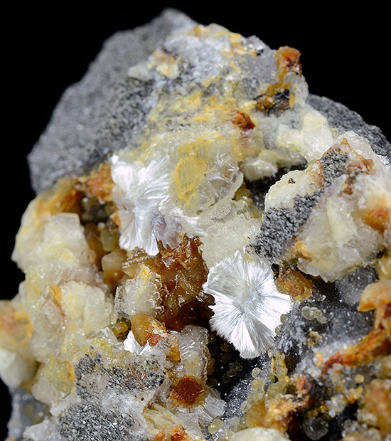 Dawsonite with Siderite- Slany - Bohemia - Czech Republic