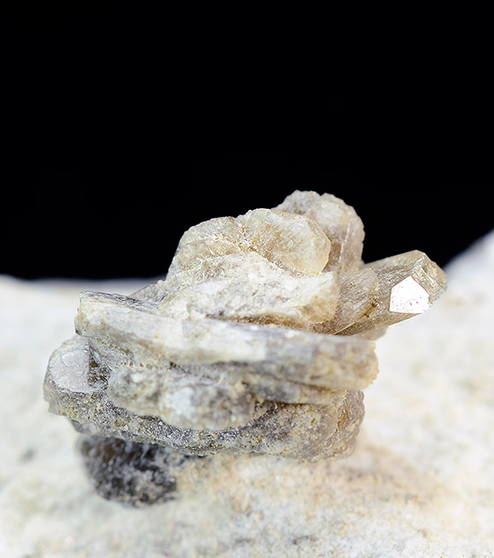 Howlite on Anhydrite - Bras d'Or Lake - Iona - Cape Breton Nova Scotia - Canada