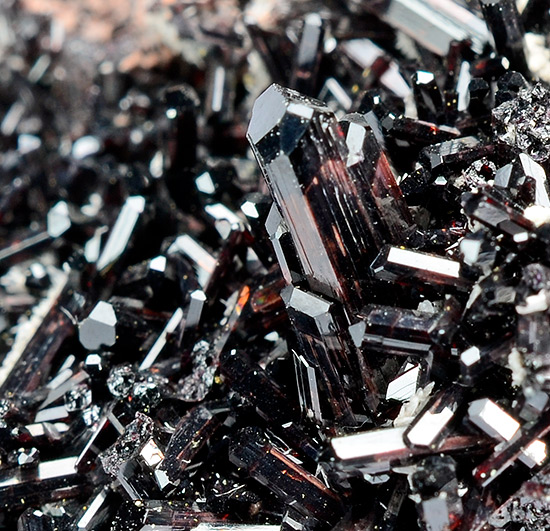 Manganvesuvianite - N'Chwaning II Mine, Kuruman, KMF - S. Africa