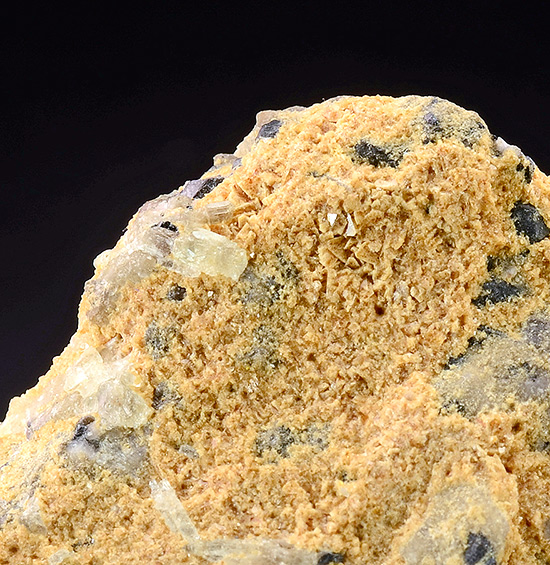 Friedelite - Sterling Mine, Sterling Hill, Ogdensburg, Franklin Mining District, Sussex County, New Jersey, USA