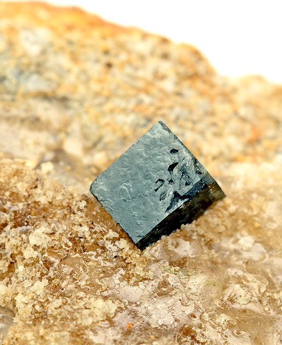 Ericaite -  Bischofferode Potash Works, Am Ohmberg, Eichsfeld District, Thuringia, Germany (TL)