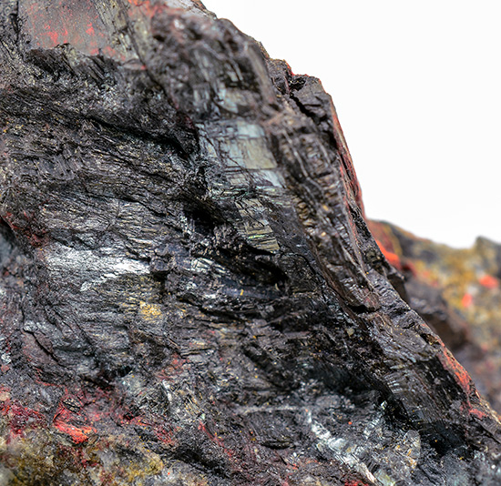 Livingstonite - Khaidarkan Sb-Hg deposit, Batken Region, Kyrgyzstan