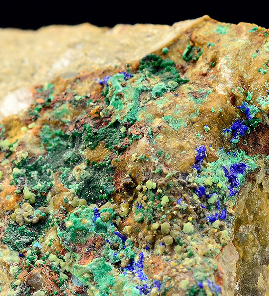 Tyrolite - Sommerau District, Brixlegg, Kufstein District, Tyrol, Austria