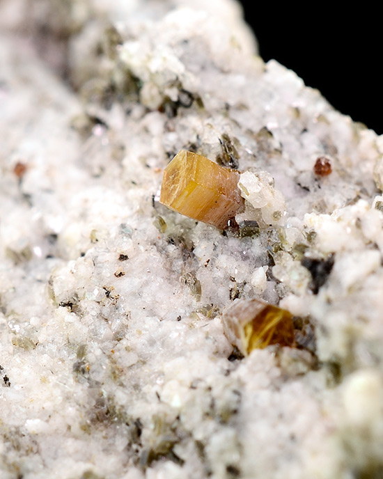 Synchisite-(Ce) - Wanniglescher, Cherbadung Binnatal, Wallis, Switzerland