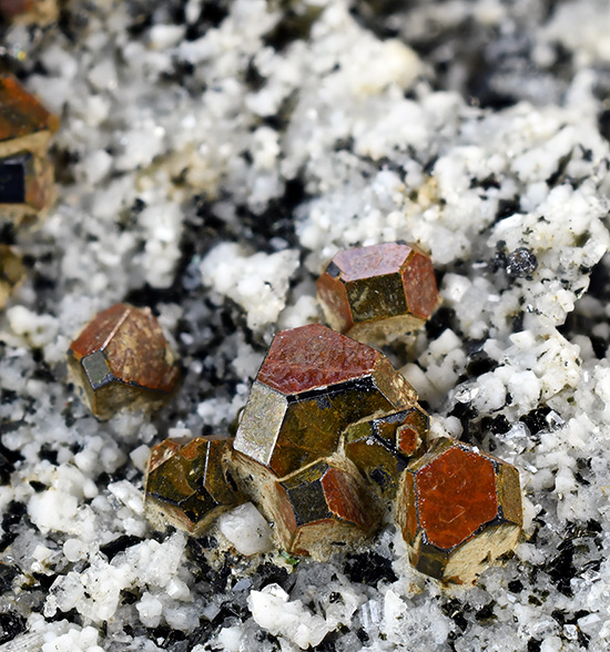 Cafarsite - Wanniglescher, Cherbadung Binnatal, Wallis, Switzerland (Type Locality)