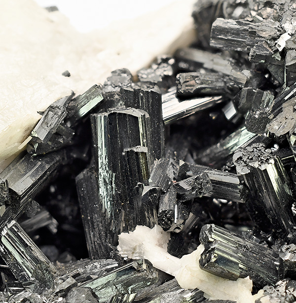 Manganite - Manganese deposit, Ilfeld, Harztor, Nordhausen, Thuringia, Germany (TL)