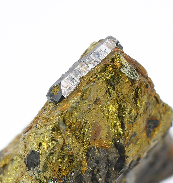 Eskolaite - Keretti Mine, Outokumpu mining district, Outokumpu, North Karelia, Finland (Type Locality)