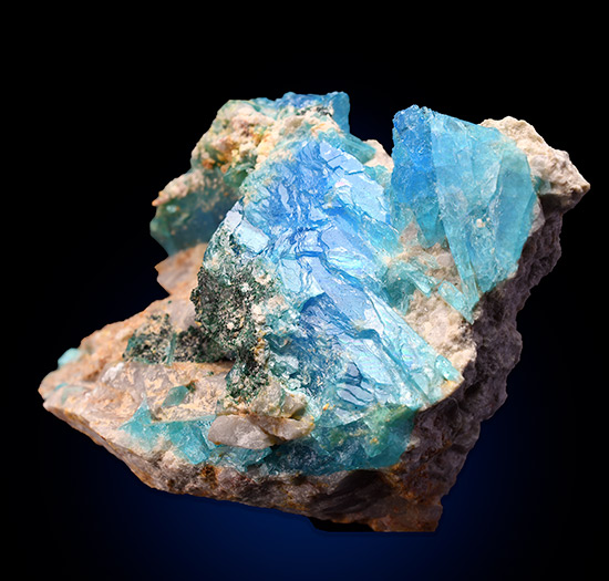 Kr�hnkite -Chuquicamata Mine, Chuquicamata District, Calama, El Loa Province, Antofagasta, Chile (TL)