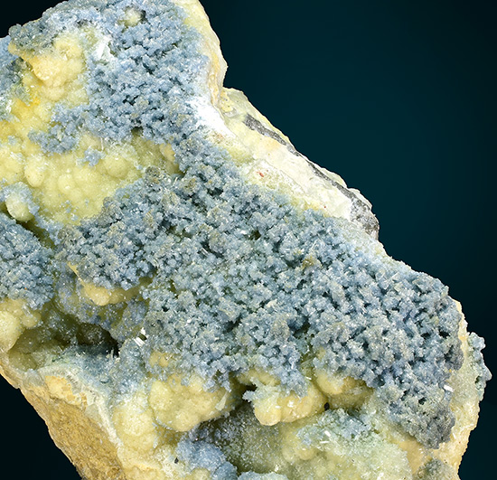 Vauxite - Siglo Veinte Mine, Llallagua, Rafael Bustillo Province, Potos� Department, Bolivia (Type Locality) (TL)