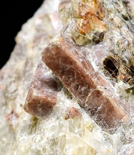 Andalusite - Bregaglia Valley, Sondrio Province, Lombardy, Italy