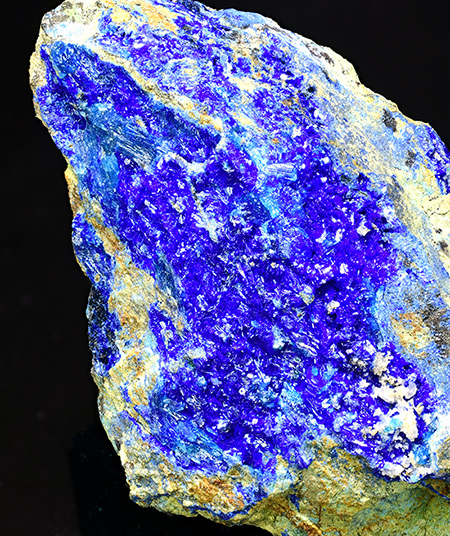 Linarite - Grand Reef Mine, Laurel Canyon, Grand Reef Mountain, Klondyke, Santa Teresa Mountains, Aravaipa Mining District, Graham Co., Arizona, USA