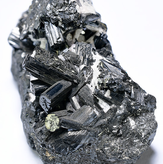 Manganite - Manganese deposit, Ilfeld, Harztor, Nordhausen, Thuringia, Germany (TL)