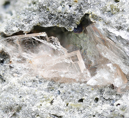 Lanthanite-(Nd) - Niikoba, Hizen-cho, Karatsu City, Saga Prefecture, Japan