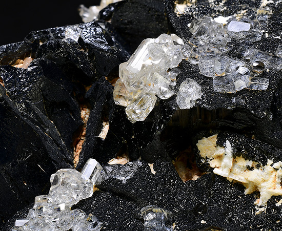 Phenakite on Dravite - Anjanabonoina pegmatites, Betafo District, Antananarivo Province, Madagascar