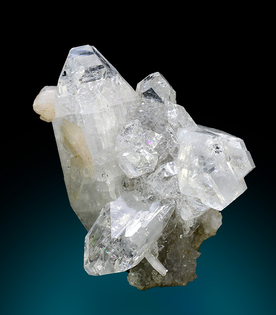 Apophyllite- Poona quarries, Poona, Maharashtra, India