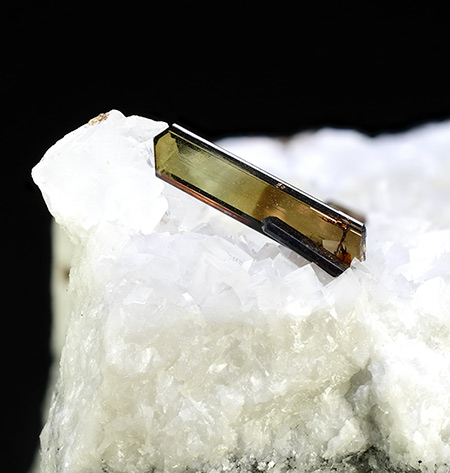 Allanite-(Ce) -  Trimouns Talc Mine, Luzenac, Ari�ge, Midi-Pyr�n�es, France