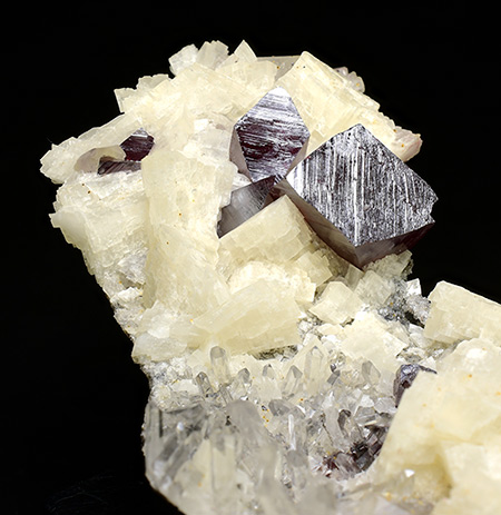 Cinnabar on dolomite - Tongren pref. - Guizhou prov. - China