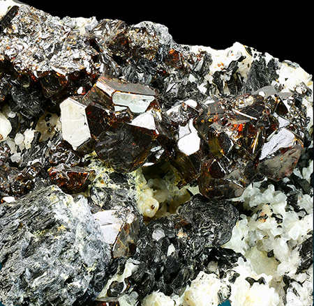 Pyrochlore Group - Vishneye Mts - Cheluyabinsk Oblast - Russia