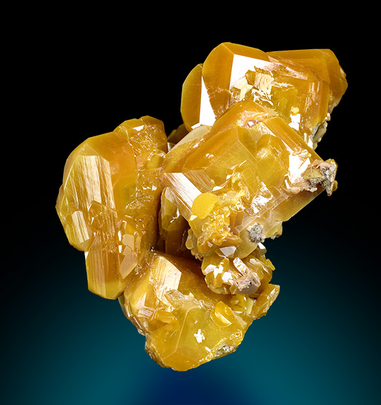 Wulfenite - La Morita Mine, Ascenci�n Municipality, Chihuahua, Mexico