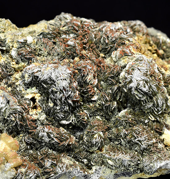 Lollingite - Cruvin mine, Bruzolo, Metropolitan City of Turin, Piedmont, Italy