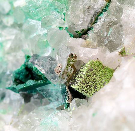 Agardite-(Ce) - Clara Mine, Rankach valley, Oberwolfach, Wolfach, Black Forest, Baden-W�rttemberg, Germany