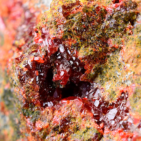 Lorandite (TL) and Realgar - Crven Dol Mine, Allchar, Kavadarci, Macedonia