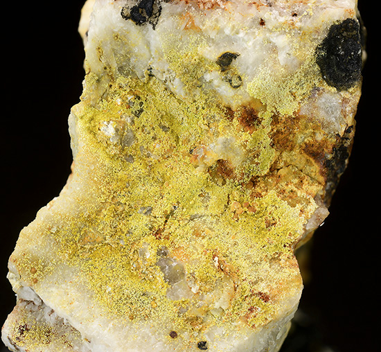 Rhabdophane-(Ce) - Clara Mine, Oberwolfach, Ortenaukreis, Freiburg Region, Baden-W�rttemberg, Germany