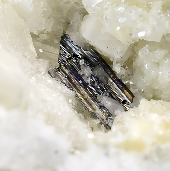 Dufrenoysite - Lengenbach Quarry, F�ld, Binn Valley, Wallis, Switzerland (Type Locality)