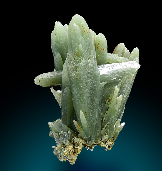 Prase quartz and hematite - Serifos island - Attica - Greece