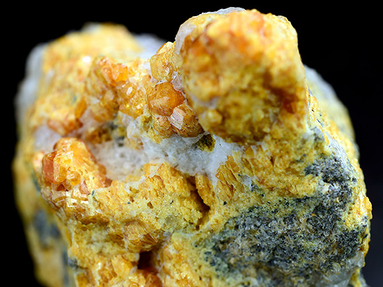 Spessartine - Praborna Mine, Servette-Chuc mining complex, Saint-Marcel, Aosta Valley, Italy