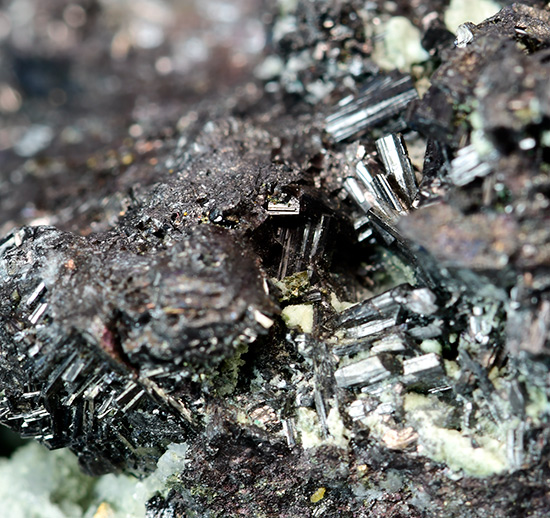 Enargite - Furtei mine, Cantiere Is Concas, Furtei, Sardinia, Italy