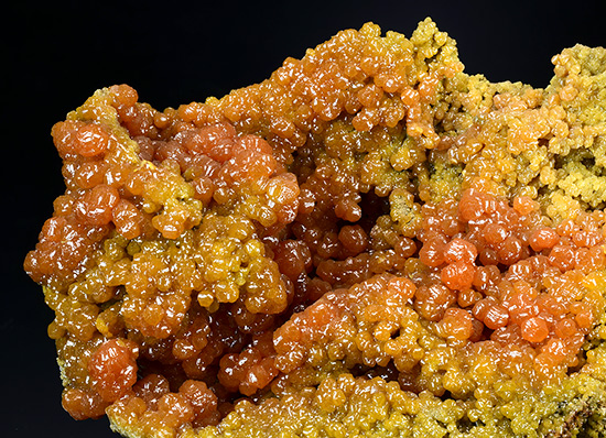 Pyromorphite - Bunker Hill Mine, Bunker Hill properties, Kellogg, Shoshone Co., Idaho, USA
