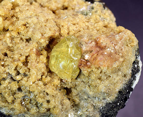 Olivine, humite - San Vito quarry - Somma-Vesuvius Complex - Naples Province - Campania � Italy