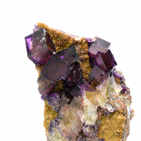 Fluorite - Bergm�nnisch Gl�ck Mine, Frohnau, Annaberg-Buchholz, Erzgebirgskreis, Saxony, Germany