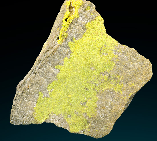Tyuyamunite - Salnova Quarry, Saltrio, Varese Province, Lombardy, Italy